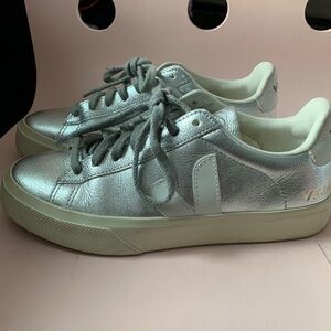Silver Vera Sneakers